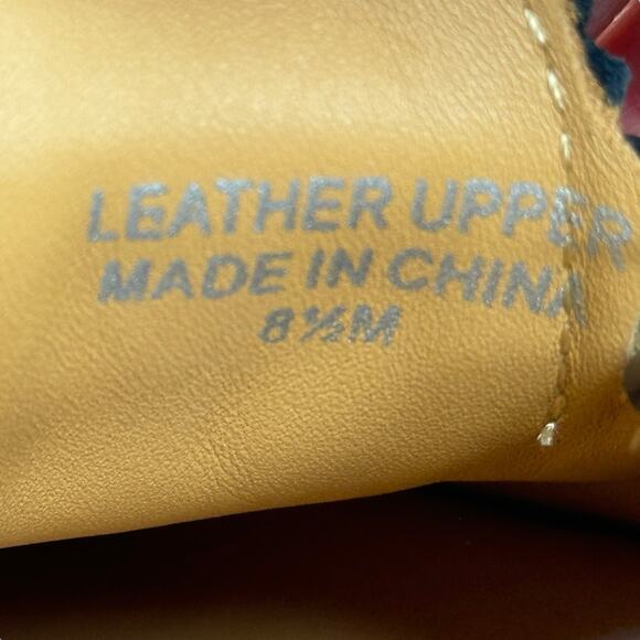 JSlides Tyler Platform Loafer Women 8.5 Metallic Silver Leather Chunky Sole Shoe - Picture 9 of 9